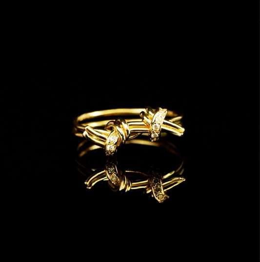 Nos Eternos de Amor em Liberdade Anel de compromisso